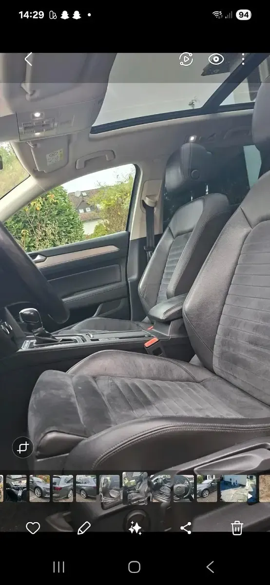 Second-hand VW Passat Highline 239 CP (175 kW) 2015 Gri Break
