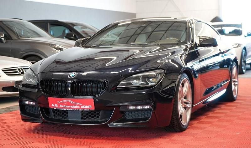 Schwarz Gebraucht 2014 BMW 640 Sport Line Coupé | 20.950 € (Superpreis) - Bild 1/4