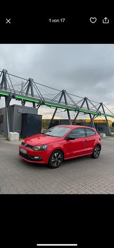 Gebraucht VW Polo 75 PS (55 kW) 2016 Rot Kleinwagen