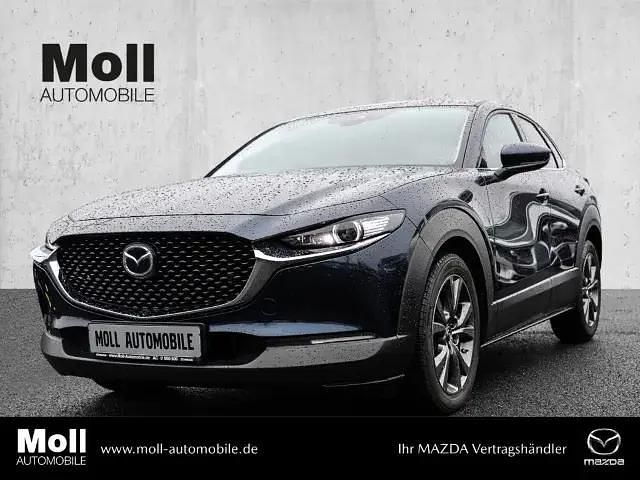 Blau Gebraucht 2022 Mazda CX-30 Selection SUV | 23.980 € (Fairer Preis) - Bild 1/4