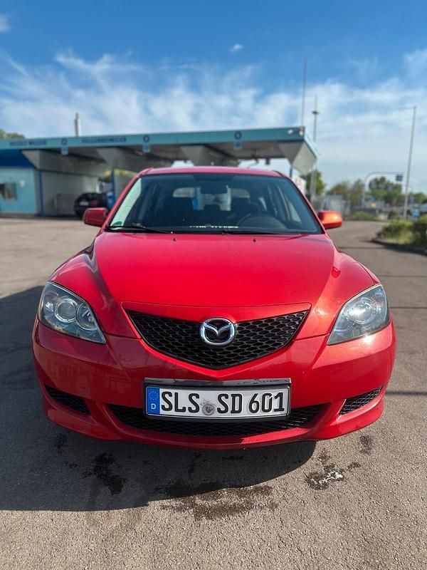 Usata Mazda 3 105 CV (77 kW) 2004 Rosso Berlina