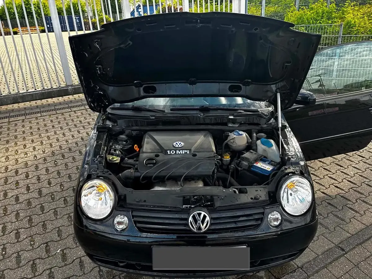 Gebraucht VW Lupo 50 PS (36 kW) 2002 Schwarz Kleinwagen