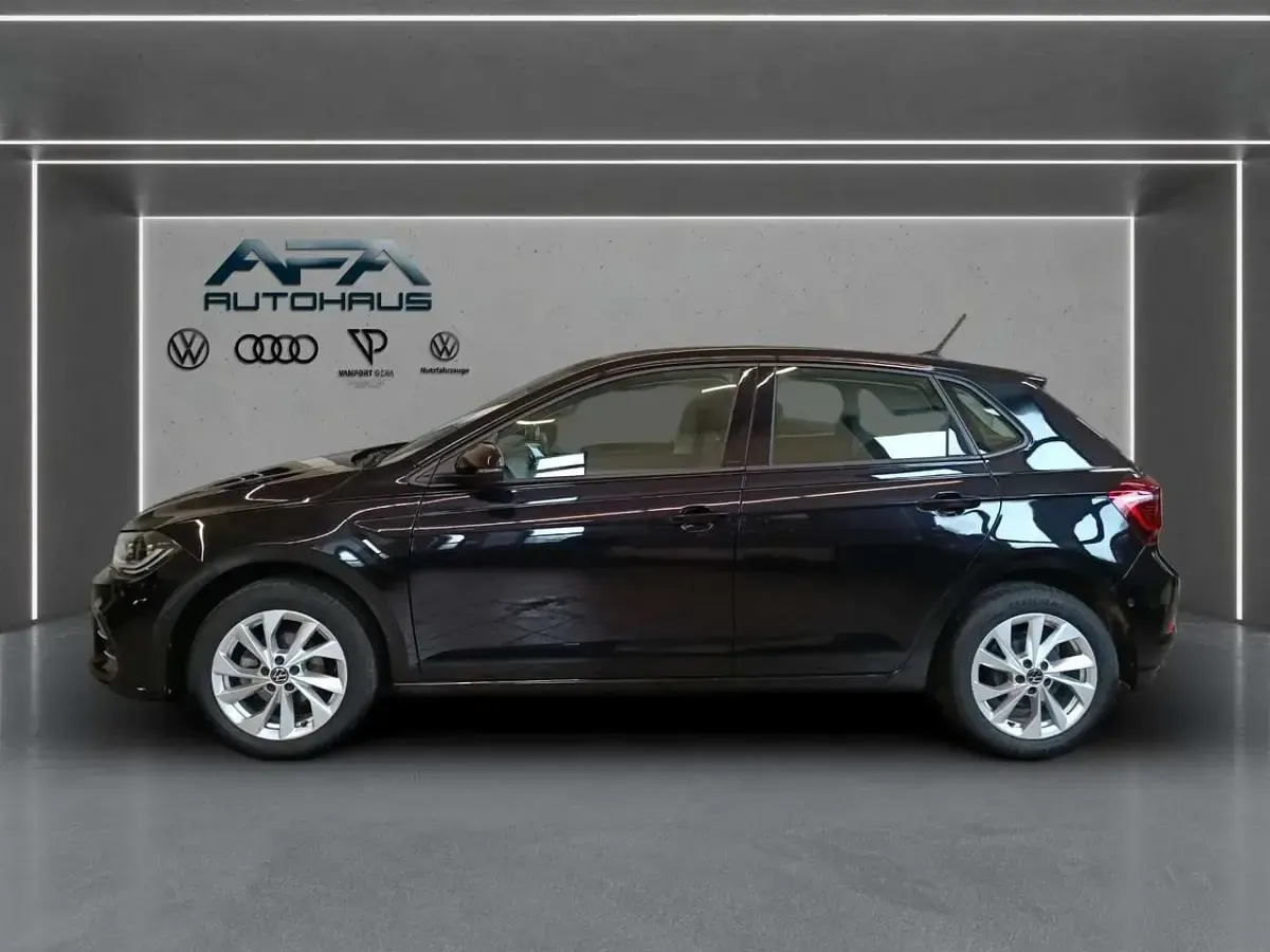 Gebraucht VW Polo Style 95 PS (69 kW) 2022 Schwarz Kleinwagen