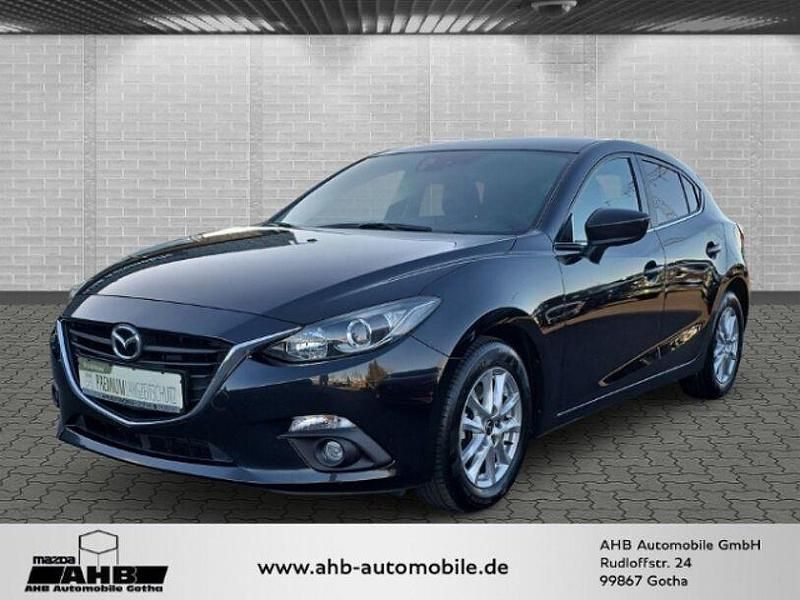 Gebraucht Mazda 3 Center-Line 105 PS (77 kW) 2016 Onyxschwarz metallic Limousine