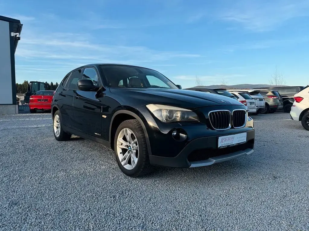 Usado BMW X1 177 CV (130 kW) 2010 Negro SUV