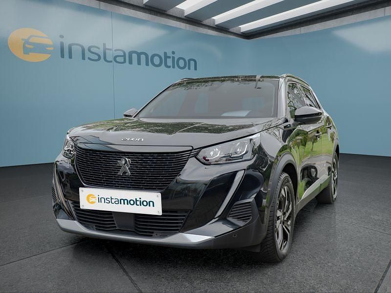Schwarz Gebraucht 2021 Peugeot e-2008 SUV | 18.449 € (Fairer Preis) - Bild 1/4
