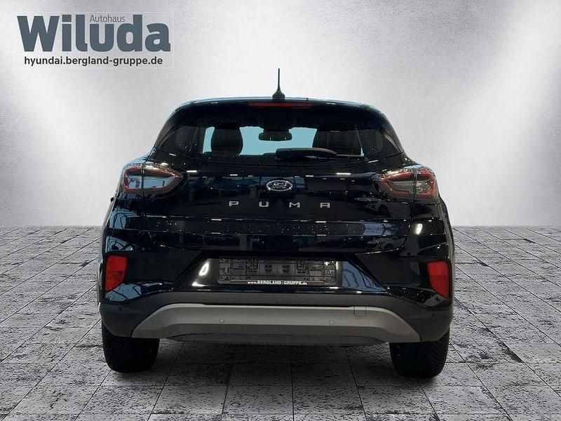 Gebraucht Ford Puma Titanium 125 PS (91 kW) 2022 Agate black schwarz SUV