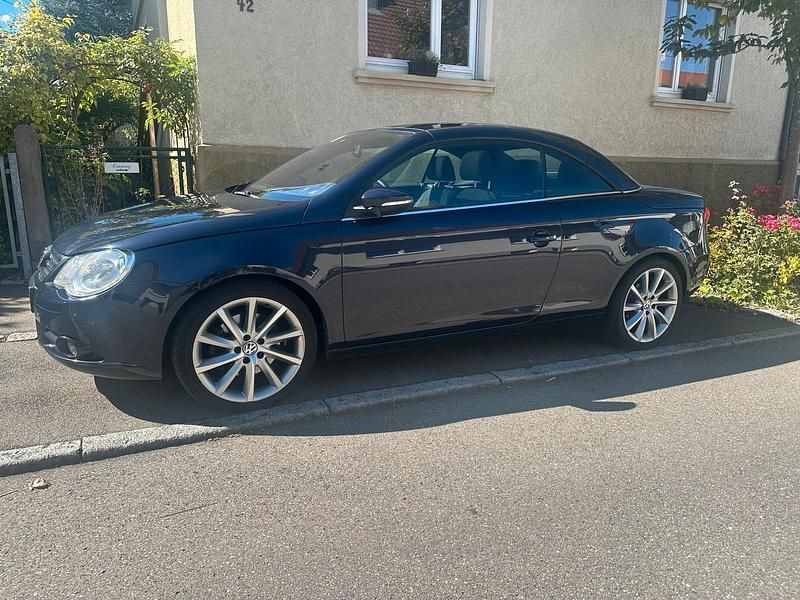 Blau Gebraucht 2010 VW Eos Cabrio | 4.900 € (Superpreis) - Bild 1/4
