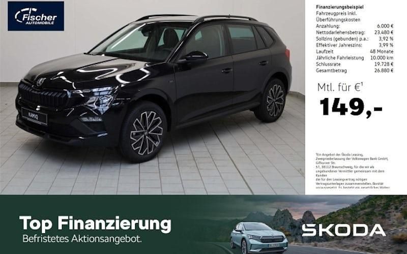 Schwarz Neu 2025 Skoda Kamiq Tour SUV | 29.480 € (Fairer Preis) - Bild 1/4