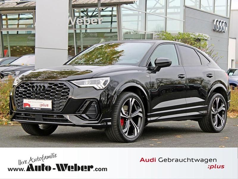 Schwarz Gebraucht 2024 Audi Q3 Sportback S-Line SUV | 53.890 € (Teuer) - Bild 1/4