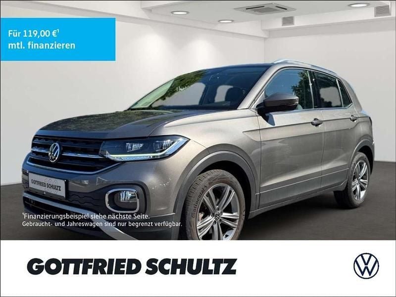 Grau Gebraucht 2021 VW T-Cross Style SUV | 19.950 € (Fairer Preis) - Bild 1/4