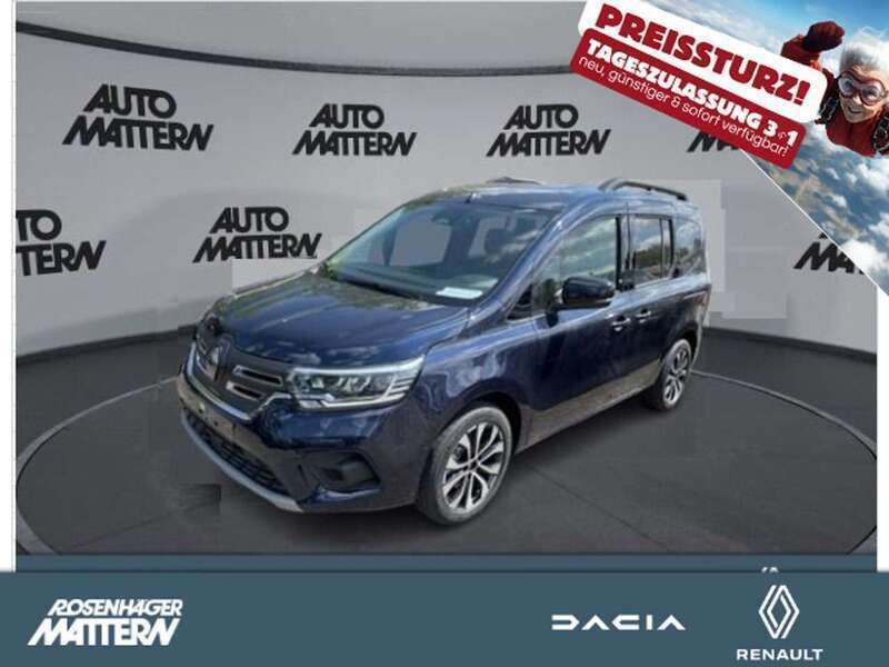 Cavansitblau blue mb 589 Gebraucht 2025 Renault Kangoo Komfort Van / Kleinbus | 34.490 € (Teuer) - Bild 1/4