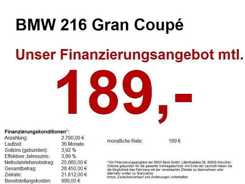 Neu BMW 216 M Sport 122 PS (89 kW) 2026 Weiß Coupé