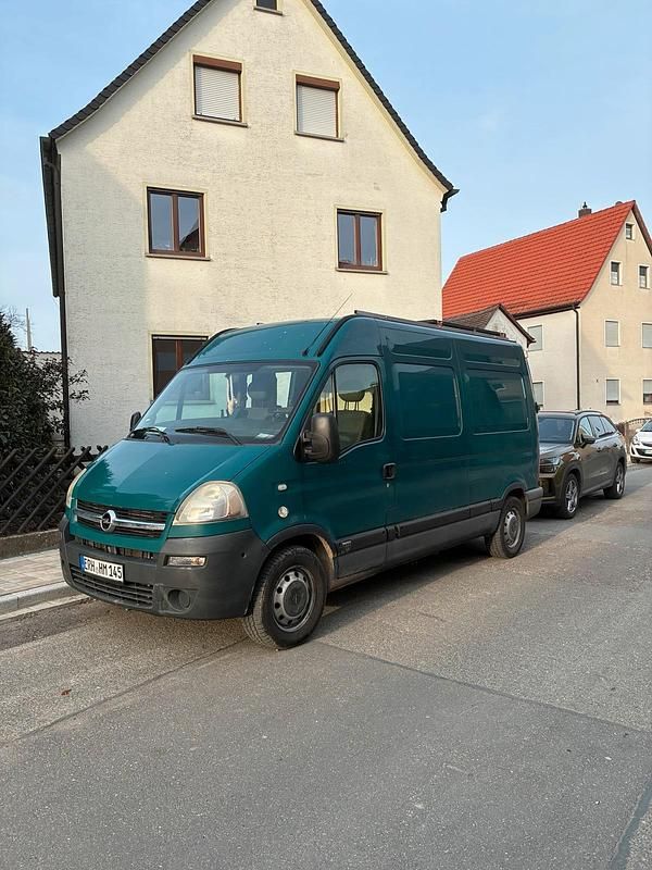 Gebraucht Opel Movano 145 PS (106 kW) 2009 Grün Van / Kleinbus