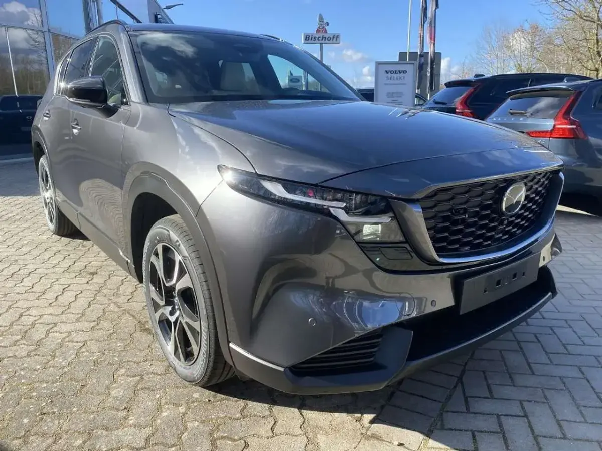 Neu Mazda CX-5 Exclusive-Line 141 PS (103 kW) 2026 Machine grey metallic SUV