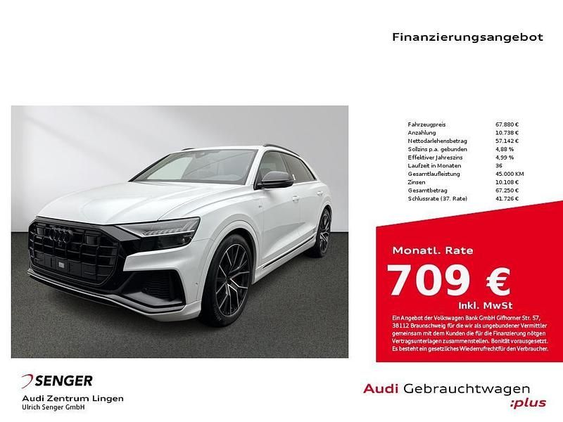Gebraucht Audi Q8 Competition 286 PS (210 kW) 2023 Gletscherweiß metallic SUV
