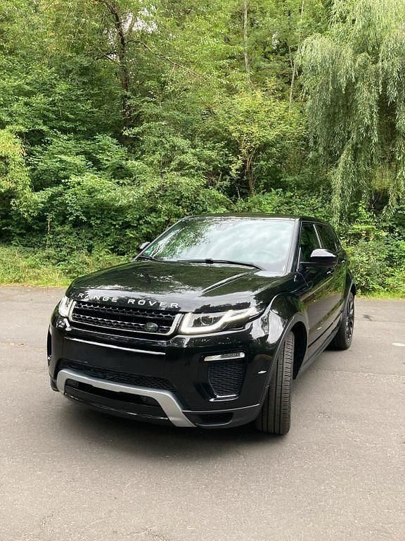 Schwarz Gebraucht 2016 Land Rover Range Rover evoque HSE SUV | 20.599 € (Etwas zu teuer) - Bild 1/4