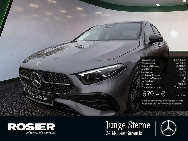 Gebraucht Mercedes A220 Advanced Plus 190 PS (139 kW) 2024 Grau / mountaingrau (metallic) Limousine