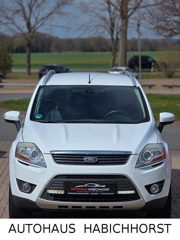 Gebraucht Ford Kuga Titanium 136 PS (100 kW) 2009 Weiß SUV
