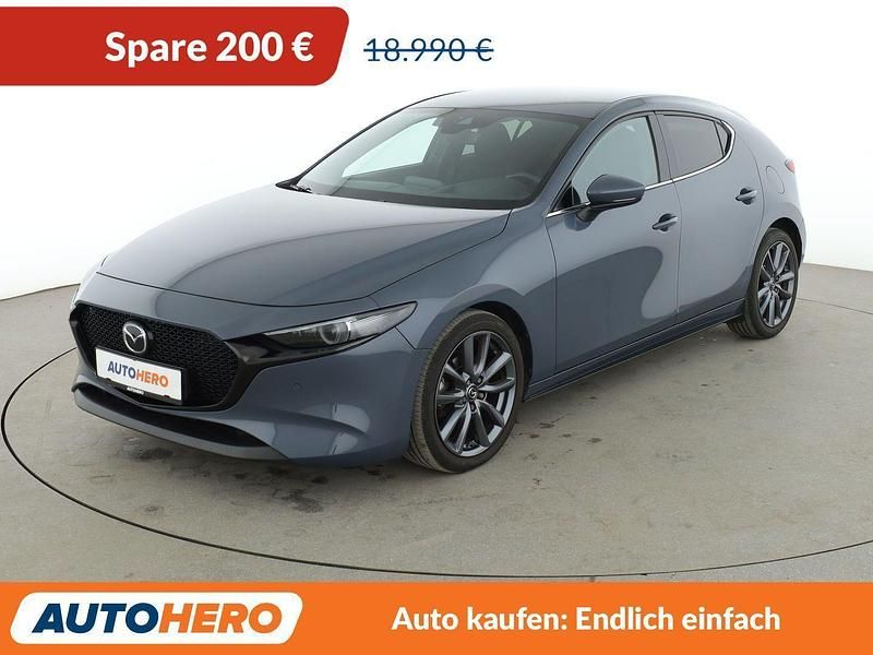 Gebraucht Mazda 3 Selection 122 PS (89 kW) 2019 Grau Limousine