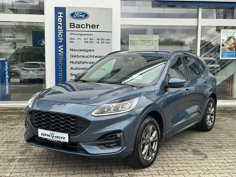Blau Gebraucht 2022 Ford Kuga ST-Line X SUV | 27.950 € (Fairer Preis) - Bild 1/4