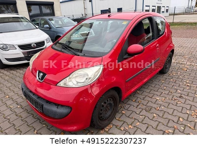Rot Gebraucht 2007 Peugeot 107 Urban Move Kleinwagen | 599 € (Guter Preis) - Bild 1/4