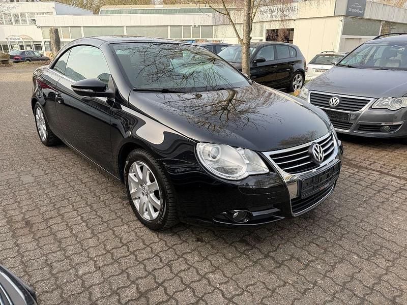 Gebraucht VW Eos Edition 122 PS (89 kW) 2009 Schwarz Cabrio