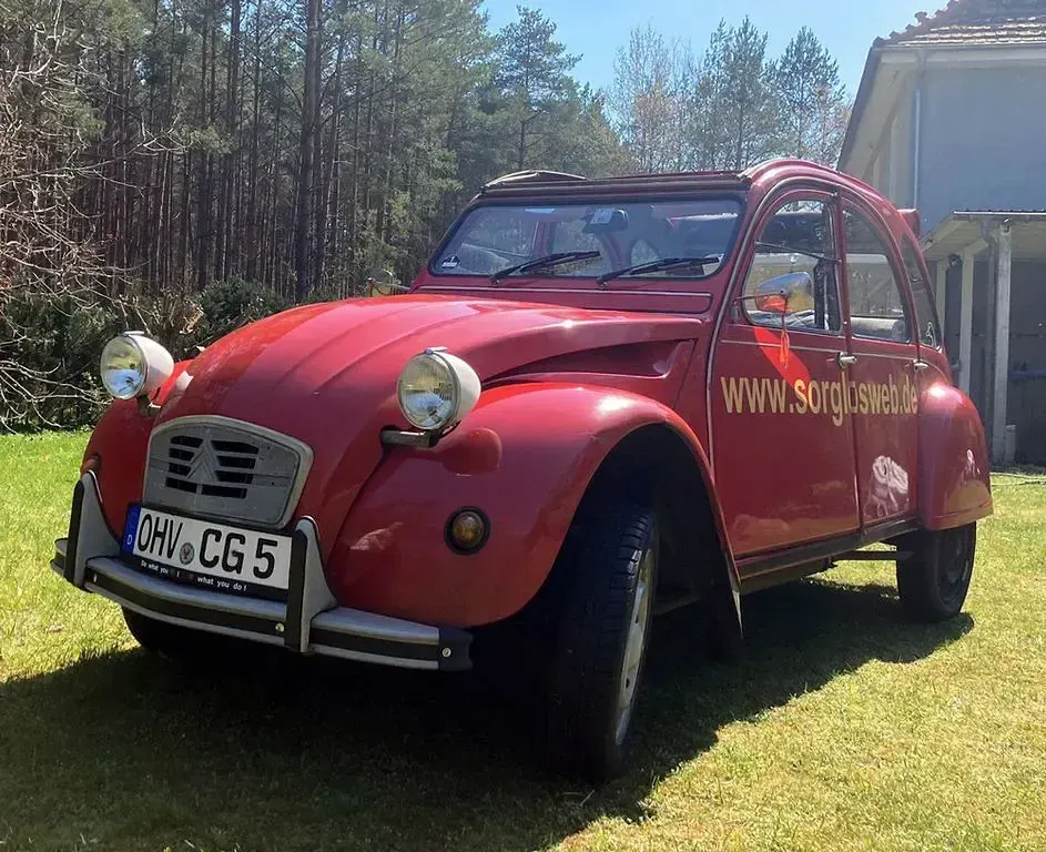 Gebraucht Citroën 2CV 29 PS (21 kW) 1989 Rot Limousine