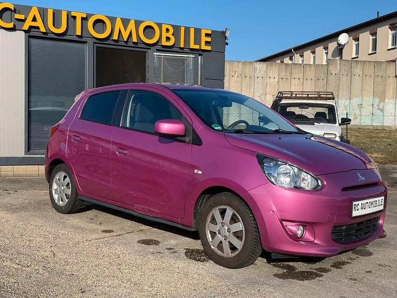 Gebraucht Mitsubishi Space Star 80 PS (58 kW) 2014 Violet Van / Kleinbus