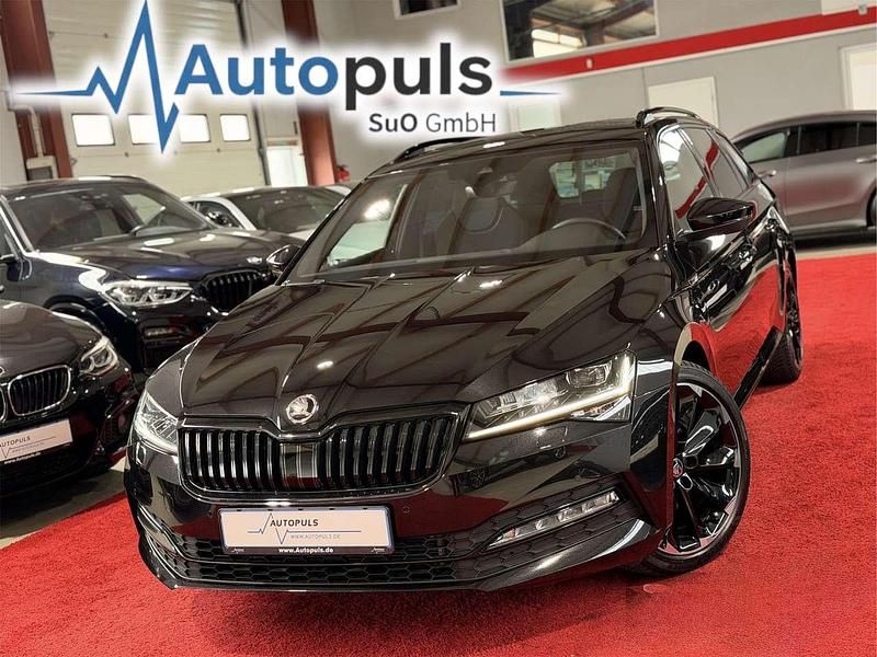 Gebraucht Skoda Superb SportLine 190 PS (139 kW) 2020 Schwarzmagic perleffekt Kombi