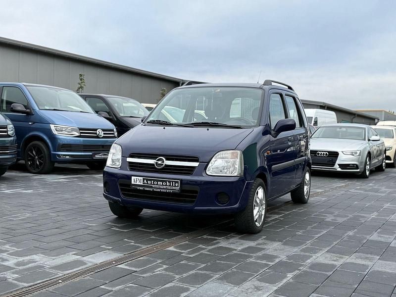 Blau Gebraucht 2004 Opel Agila Edition Kleinwagen | 1.490 € (Fairer Preis) - Bild 1/4