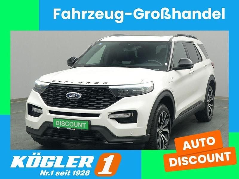 Weiß Gebraucht 2021 Ford Explorer ST-Line SUV | 33.900 € (Superpreis) - Bild 1/4