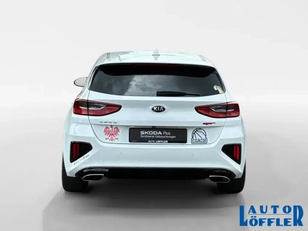 Używany Kia Ceed 204 KM (150 kW) 2018 Biały Hatchback