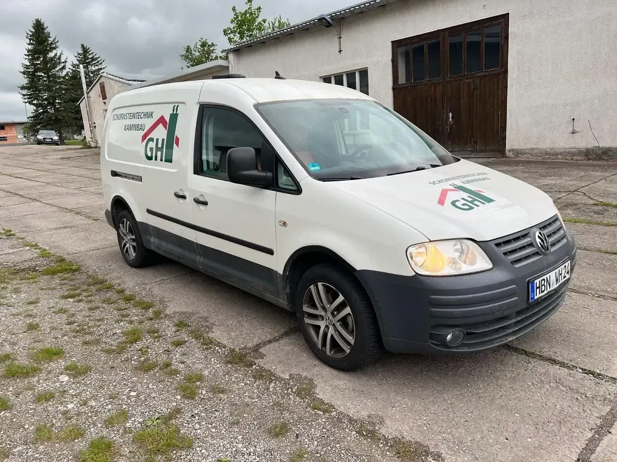 Usado VW Caddy 105 HP (77 kW) 2008 Branco Monovolume