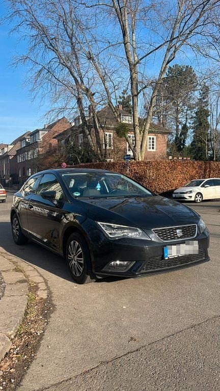 Schwarz Gebraucht 2017 Seat Leon SC Style Kleinwagen | 7.700 € (Guter Preis) - Bild 1/4