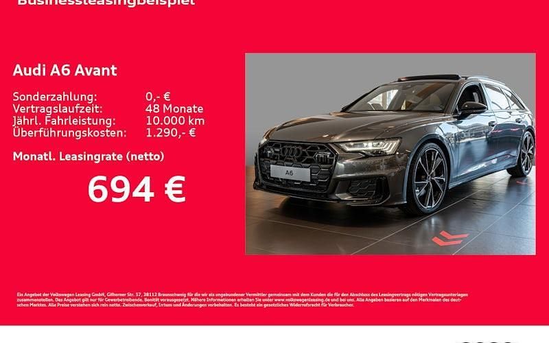Daytonagrau perleffekt Neu 2025 Audi A6 S-Line Kombi | 78.367 € (Etwas zu teuer) - Bild 1/4