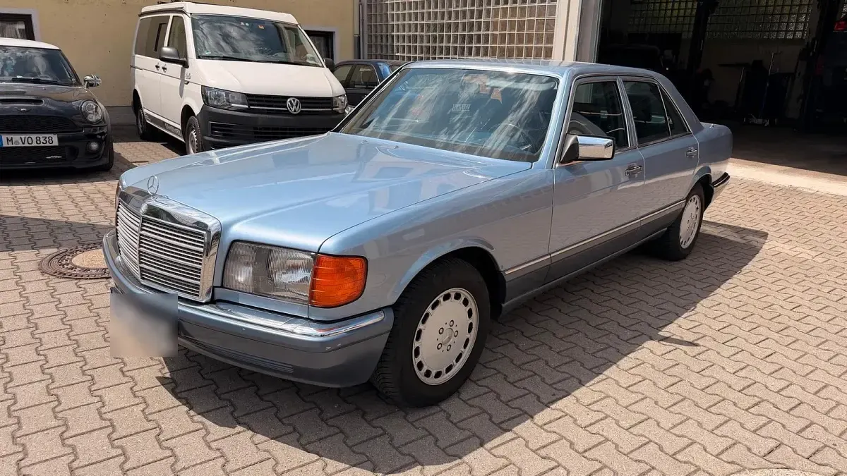 Gebraucht Mercedes S300 179 PS (131 kW) 1991 Blau Limousine