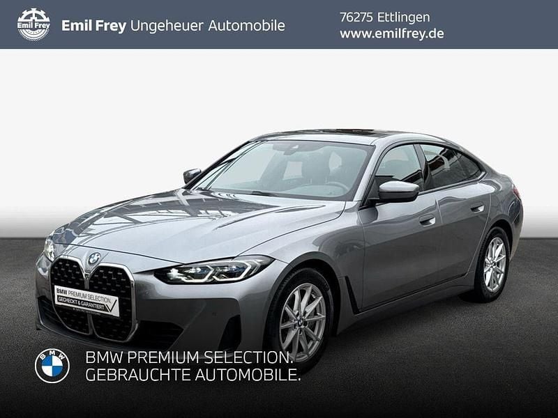 Grau Gebraucht 2022 BMW 430 Gran Coupé Sport Line Coupé | 36.890 € (Superpreis) - Bild 1/3