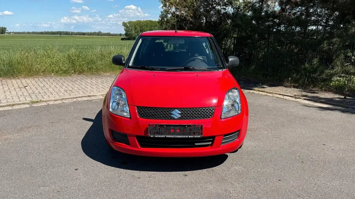 Gebraucht Suzuki Swift 92 PS (67 kW) 2008 Rot Kleinwagen