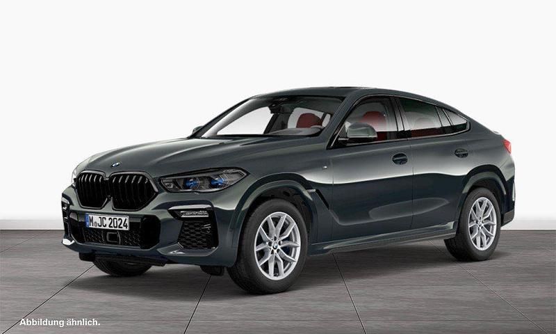 Grau Gebraucht 2021 BMW X6 Shadowline SUV | 70.408 € (Etwas zu teuer) - Bild 1/3