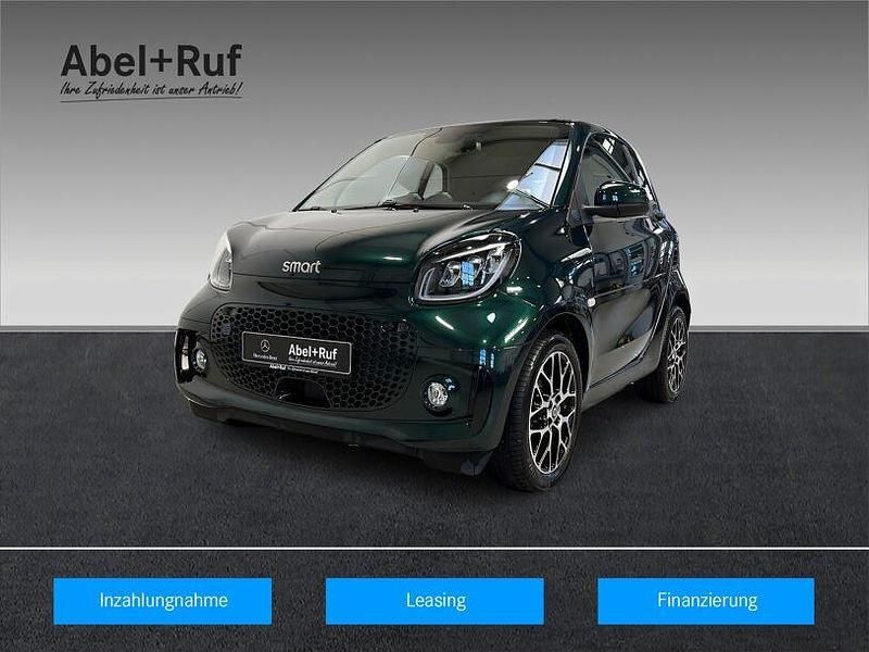 Schwarz Gebraucht 2023 Smart ForTwo Electric Drive Prime Coupé | 15.869 € (Etwas zu teuer) - Bild 1/4