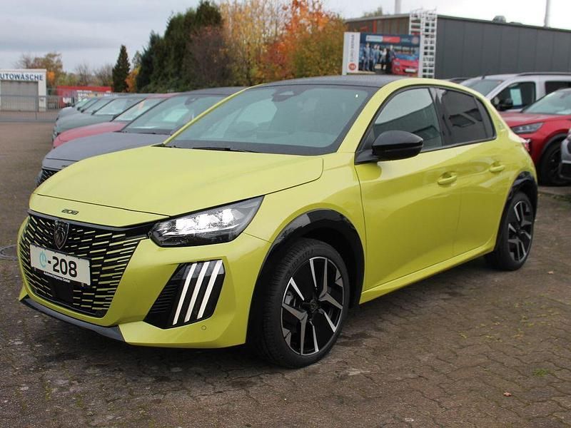 Gelb Neu 2025 Peugeot e-208 GTi Kleinwagen | 40.550 € - Bild 1/4