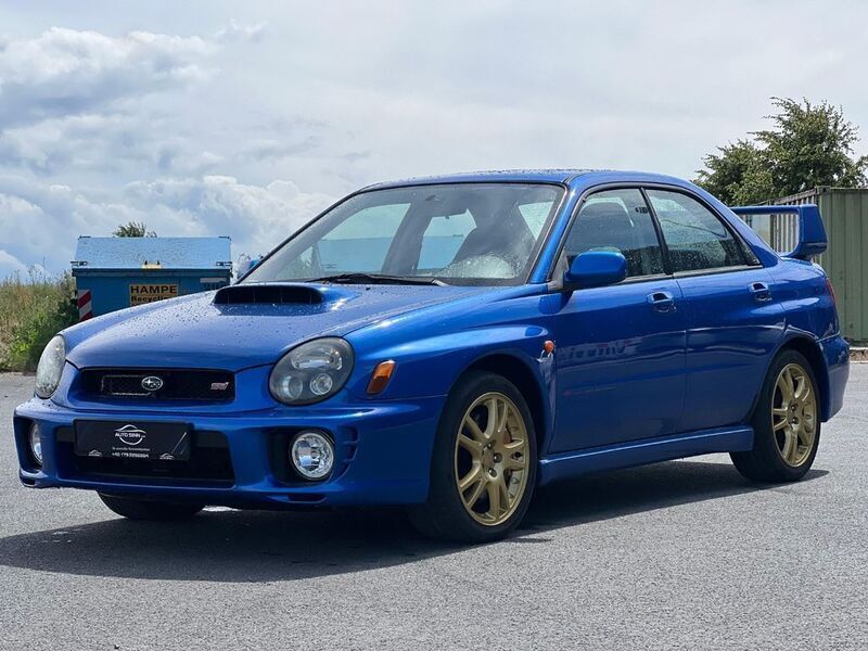 Blau Gebraucht 2002 Subaru WRX Limousine | 24.999 € - Bild 1/4