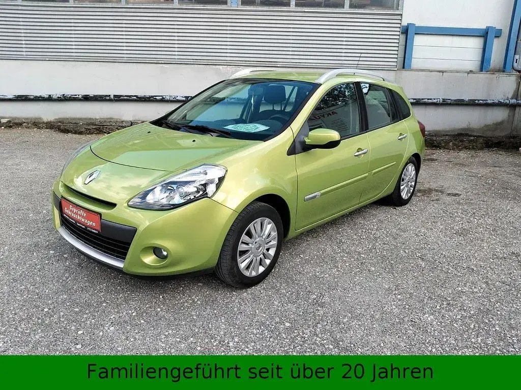 Gebraucht Renault Clio II Dynamique 101 PS (74 kW) 2009 Grün Limousine