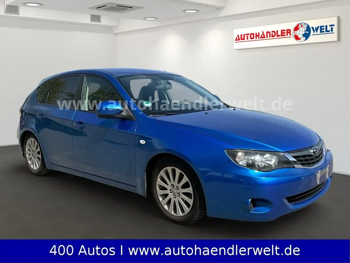 Gebraucht Subaru Impreza Active 150 PS (110 kW) 2008 Blau Limousine