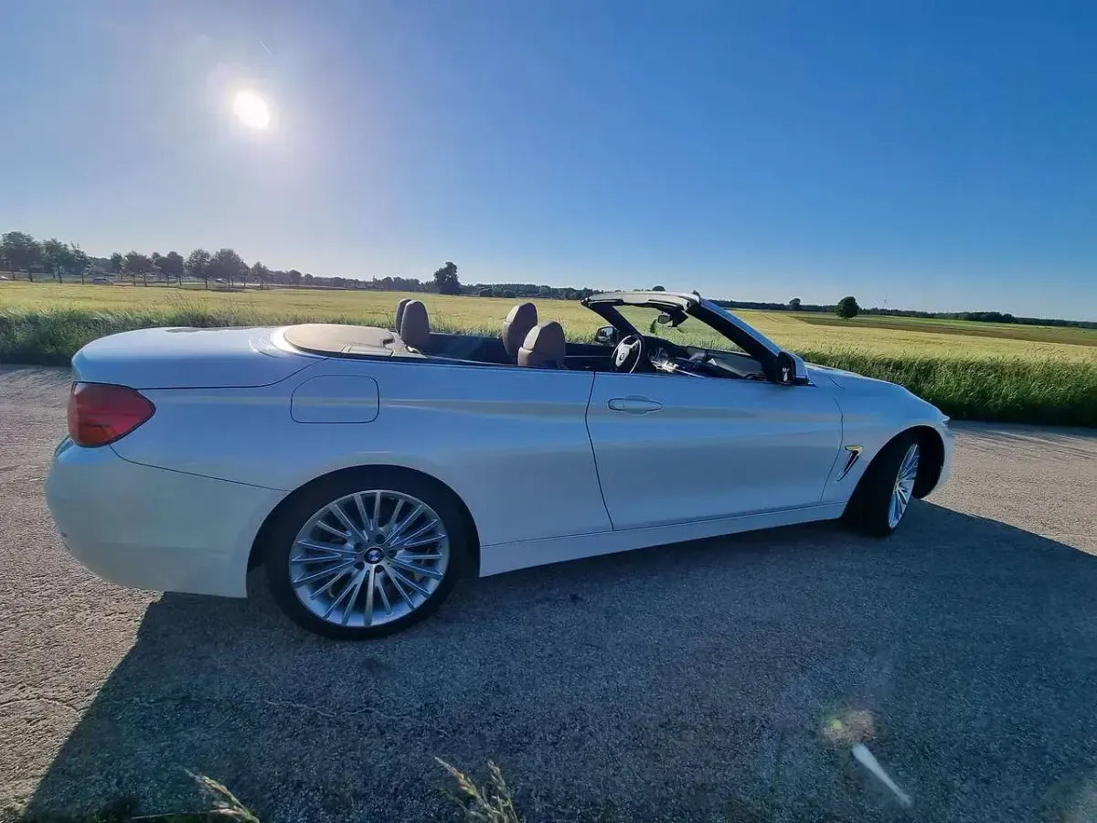Gebraucht BMW 428 Luxury Line 245 PS (180 kW) 2014 Weiß Cabrio