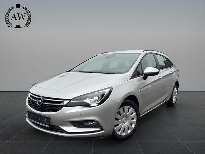 Silber Gebraucht 2018 Opel Astra Edition Kombi | 5.499 € (Fairer Preis) - Bild 1/4