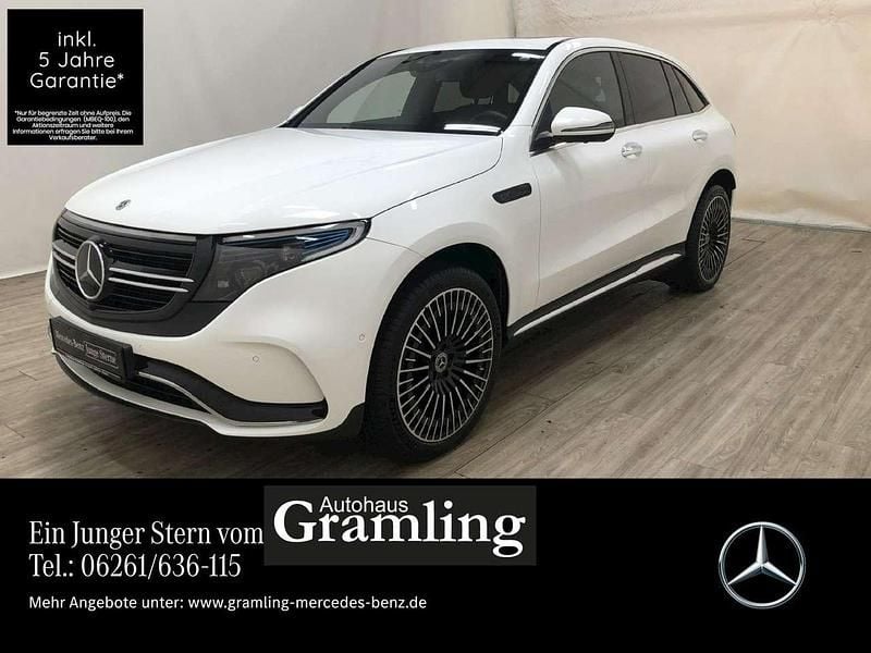 Weiß Gebraucht 2023 Mercedes EQC400 AMG SUV | 52.999 € (Teuer) - Bild 1/4