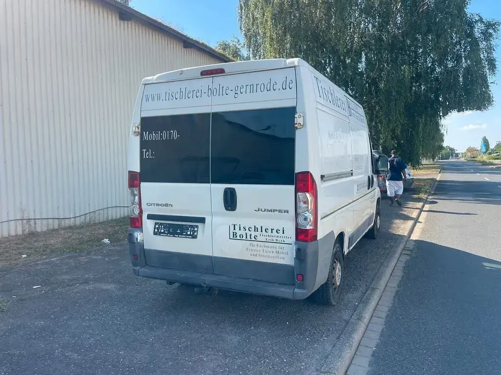 Gebraucht Citroën Jumper 101 PS (74 kW) 2009 Weiß Van / Kleinbus