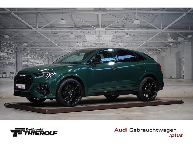 Goodwoodgreen perleffekt Gebraucht 2022 Audi RS Q3 Sportback Sport SUV | 54.980 € (Fairer Preis) - Bild 1/4